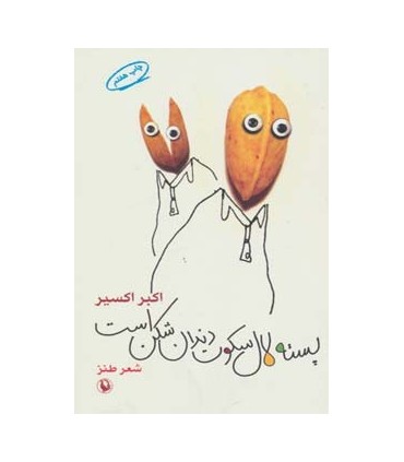 کتاب پسته لال سکوت دندان شکن است شعر طنز
