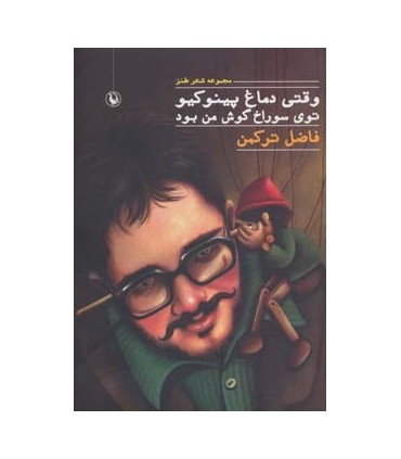 کتاب وقتی دماغ پینوکیو توی سوراخ گوش من بود مجموعه شعر طنز
