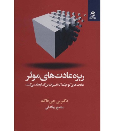 کتاب ریزه عادت های موثر عادت های کوچک که تغییرات بزرگ ایجاد می کنند