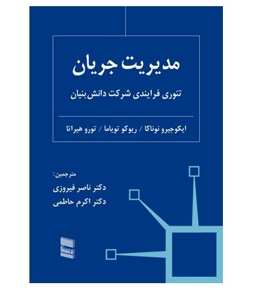 کتاب مدیریت جریان تئوری فرایندی شرکت دانش بنیان