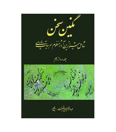 کتاب نگین سخن 12 شامل شیواترین آثار منظوم ادبیات پارسی