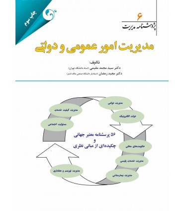 کتاب پژوهشنامه مدیریت جلد 6: مدیریت امور عمومی و دولتی